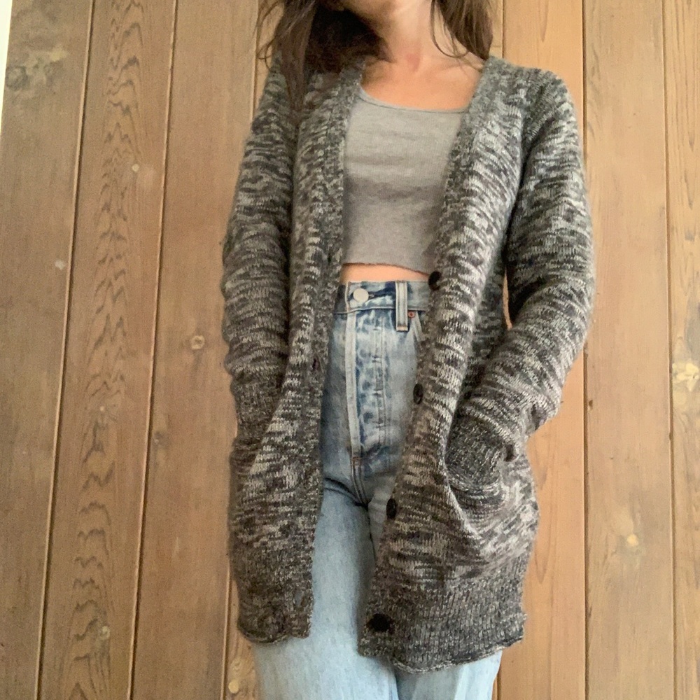 Aritzia Wilfred Free Wool Cardigan